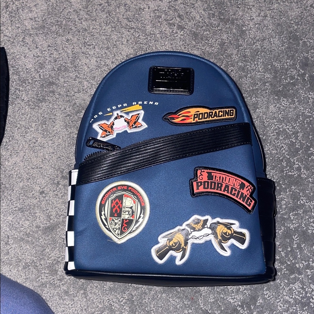 Loungefly Blue Star Wars Backpack